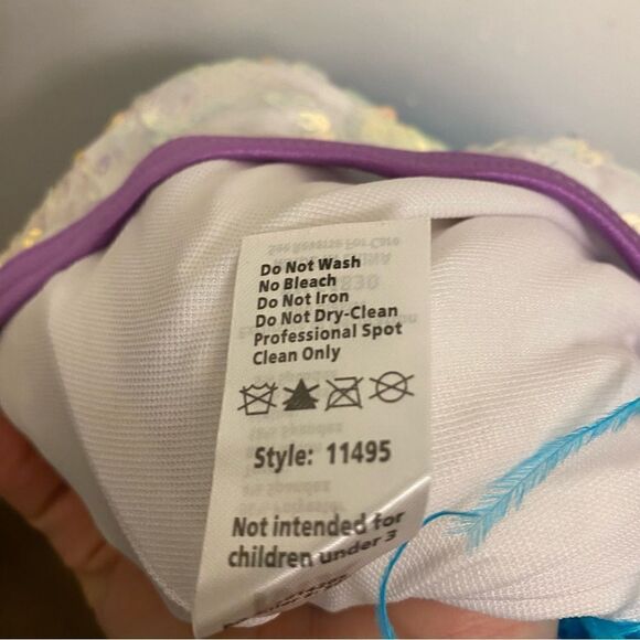 Weissman Dance Costume sassy feather sequin We Are Family 11495 Adult LA, MA - Picture 11 of 15